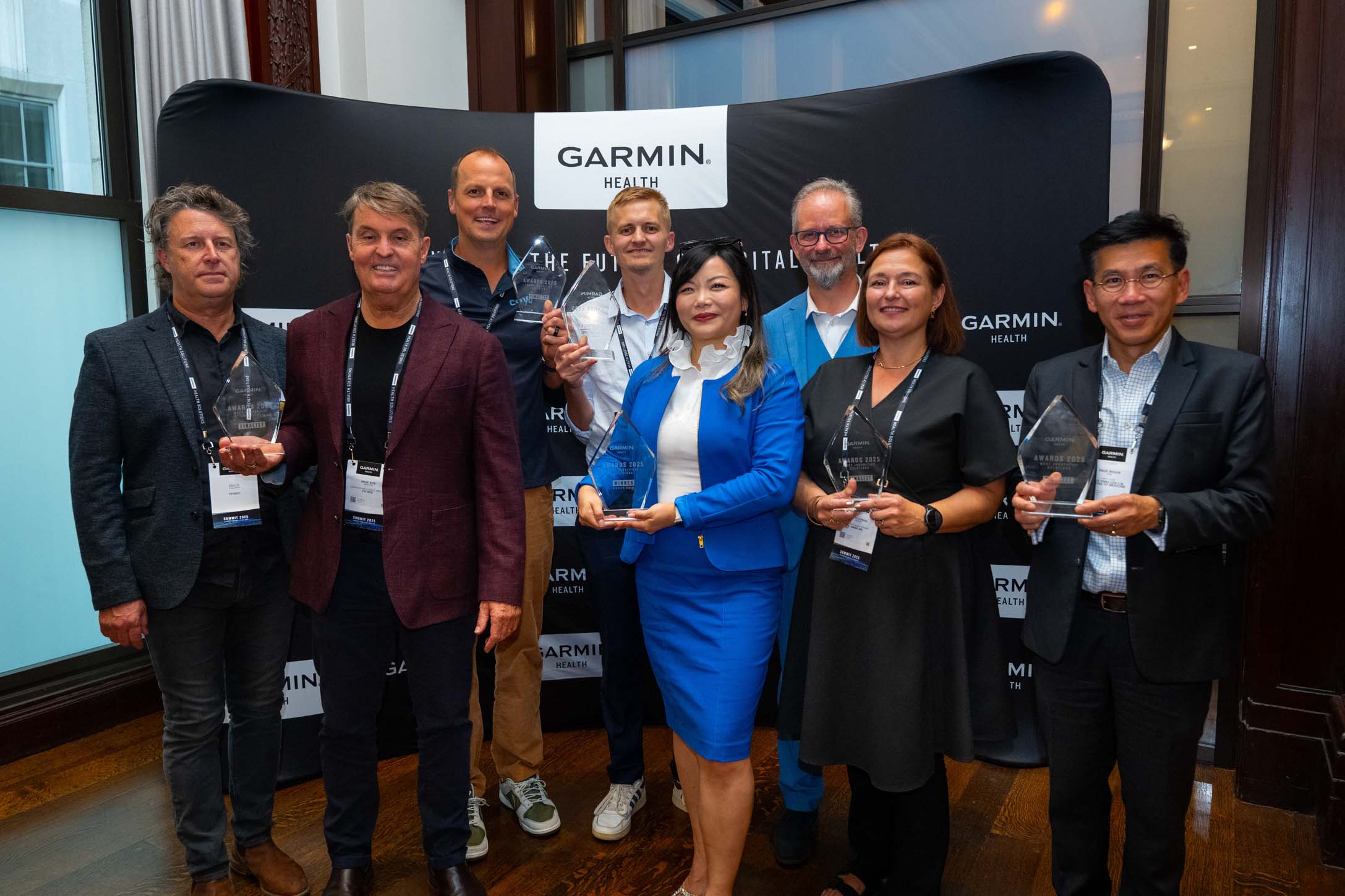 2025 Garmin Health 大獎賽最終入圍團隊合照
